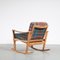 Rocking Chair en Chêne par M. Nissen pour Pastoe, Pays-Bas, 1950s 4