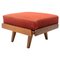 Mid-Century Footstool by Frantisek Jirák for Tatra Nabytok, 1960s, Image 1