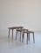 Danish Modern Rosewood Nesting Tables by A. Jacobsen, 1960s, Set of 3, Image 6