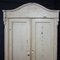 White Brocante Wardrobe with Patina, Early 1900s 10