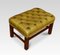 Leather Deep Buttoned Stool 4