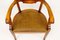 Silla de escritorio sueca marrón de abedul y caoba, años 20, Imagen 9