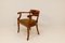 Swedish Brown Desk Chair in Birch & Mahogany, Sweden, 1920s 3