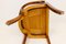 Swedish Brown Desk Chair in Birch & Mahogany, Sweden, 1920s 12