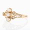 19th Century Natural Pearl 18 Karat Rose Gold Ring 6