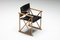 Folding Safari Chairs by Van Praet in the Style of Mogens Koch, 1950s, Set of 7 7
