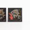 Hand Painted Ceramic Artwork by Diaz Costa, 1960, Set of 2, Image 3