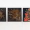 Hand Painted Ceramic Artwork by Diaz Costa, 1960, Set of 3, Image 4