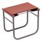 Tabouret LC9 en Cuir et Acier par Charlotte Perriand pour Cassina 1