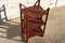 Vintage French Bamboo Bookshelf Nightstand 8