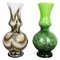 Pop Art Vase from Opaline Florence, Italy, 1970s, Set of 2, Image 1
