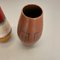Multicolor Fat Lava Pottery Vases from Scheurich, Germany, Set of 4, Image 14