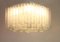 Murano Eisglas Deckenlampe von Doria, 1960er 6