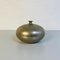 Italian Mid-Century Modern Gray Pewter Rounded Vase, 1970s 2