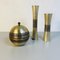 Mid-Century Italian Modern Metal Centerpieces, 1970s, Set of 3, Image 2