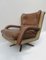 Vintage Two-Tone Leather Lounge Chair, 1960s 3