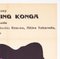 A1 polnisches King Kong Escapes Linen Backed Filmposter von Mosinski, 1968 4