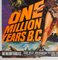 One Million Years B.C and She Double Bill Movie Poster by Chantrell, 1968 5