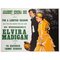Affiche de Film Elvira Madigan Academy Cinema Quad par Strausfeld, Royaume-Uni, 1968 1