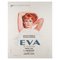 Póster de la película francesa Eva, 1962, Imagen 1