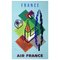 Póster de viaje de Francia, 1958, Imagen 1