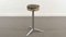 Vintage Birch and Steel Stool or Side Table 2
