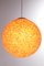 XL Orange Sugar Ball Hanging Lamp by John & Sylvia Reid, 1960s 2