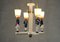 French 4-Light Chandelier by Suzanne Guiguichon, 1950s, Image 10