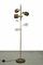 Mid-Century German Metal and Brass Three Spot Floor Lamp by Sölken-Leuchten, 1960s, Image 4