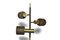 Mid-Century German Metal and Brass Three Spot Floor Lamp by Sölken-Leuchten, 1960s, Image 5