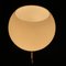 Mid-Century French Table Lamp with White Glass Shade, 1950s, Image 7