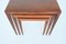 Danish Rosewood 163 Nesting Tables from Haslev Møbelsnedkeri, 1960s, Set of 3 8