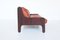 Italian Cognac Leather Lounge Sofa by Marco Zanuso for Arflex, 1964 10