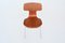 Chaises Hammer 3103 en Teck par Arne Jacobsen pour Fritz Hansen, 1980, Set de 4 1