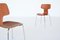Danish Teak 3103 Hammer Chairs by Arne Jacobsen for Fritz Hansen, 1980, Set of 4 11