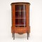 French Inlaid Marquetry Display Cabinet 1