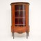 French Inlaid Marquetry Display Cabinet, Image 1