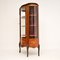 French Inlaid Marquetry Display Cabinet, Image 3