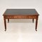 Antique William IV Mahogany Partners Desk or Writing Table 2