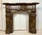 Antique Wooden Fireplace Mantle, 1900s 1
