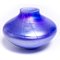 Opalescent Violet Glass Vase in the Style of Loetz 2