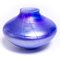 Opalisierende violette Glasvase im Stil von Loetz 2