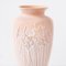 Art Nouveau Peach Ceramic Vase 4