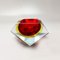 Italian Red Ashtray or Catchall by Flavio Poli for Seguso, 1960s 2