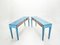 Large Mirrored Console Tables by Olivier De Schrijver, 1990s, Set of 2 18