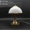 Lámpara de mesa halógena, años 70, Imagen 2