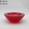 Red Murano Glass Bowl, 1970s 11
