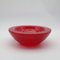 Bol en Verre de Murano Rouge, 1970s 1