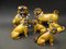 Porcelain Pug Figurines, Set of 6 16