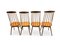 Mid-Century Danish Blonde Wood Spindle Back Chairs, 1960s, Set of 4 4